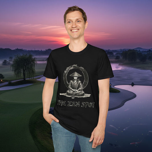 Zen Samurai T‑Shirt — The Zen Spot Samurai Meditation Tee