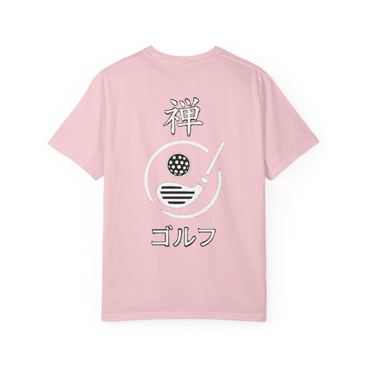 Zen Spot Golf Custom Japanese Kanji "Zen Golf" Graphic T‑Shirt