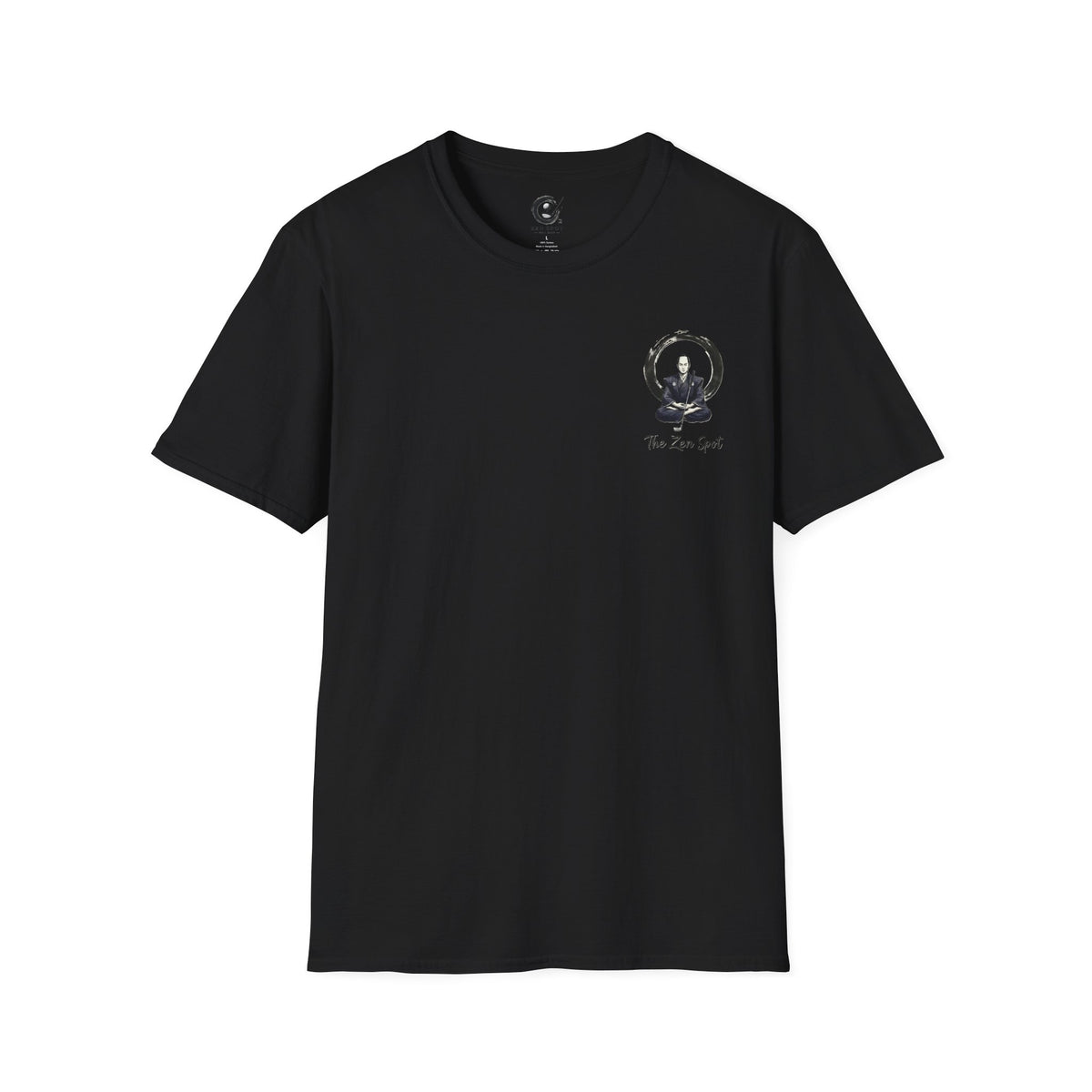 Zen Spot Golf Custom Seiza Samurai Meditation "The Zen Spot" graphic t-shirt
