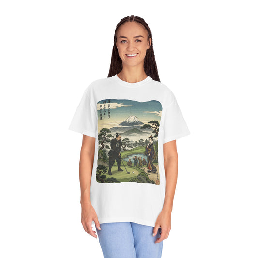Vintage Mount Fuji Golfing Graphic T-Shirt