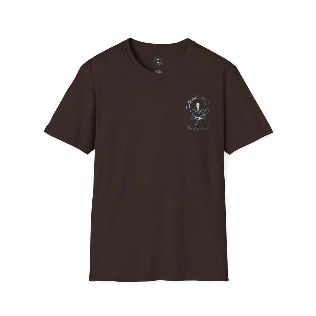 Zen Spot Golf Custom Seiza Samurai Meditation "The Zen Spot" graphic t-shirt
