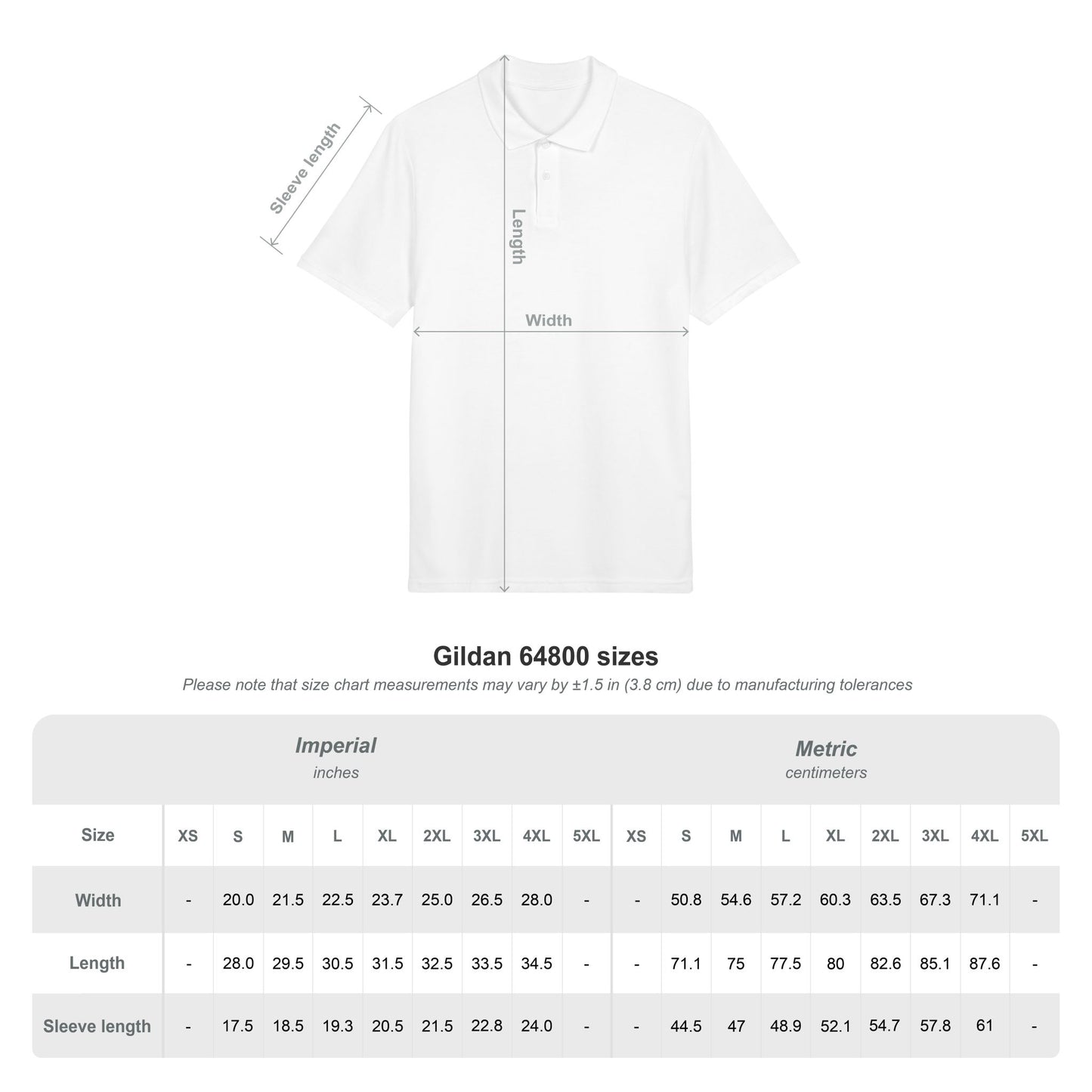 Zen Spot Customized Gildan Polo Seiza Samurai Golfer