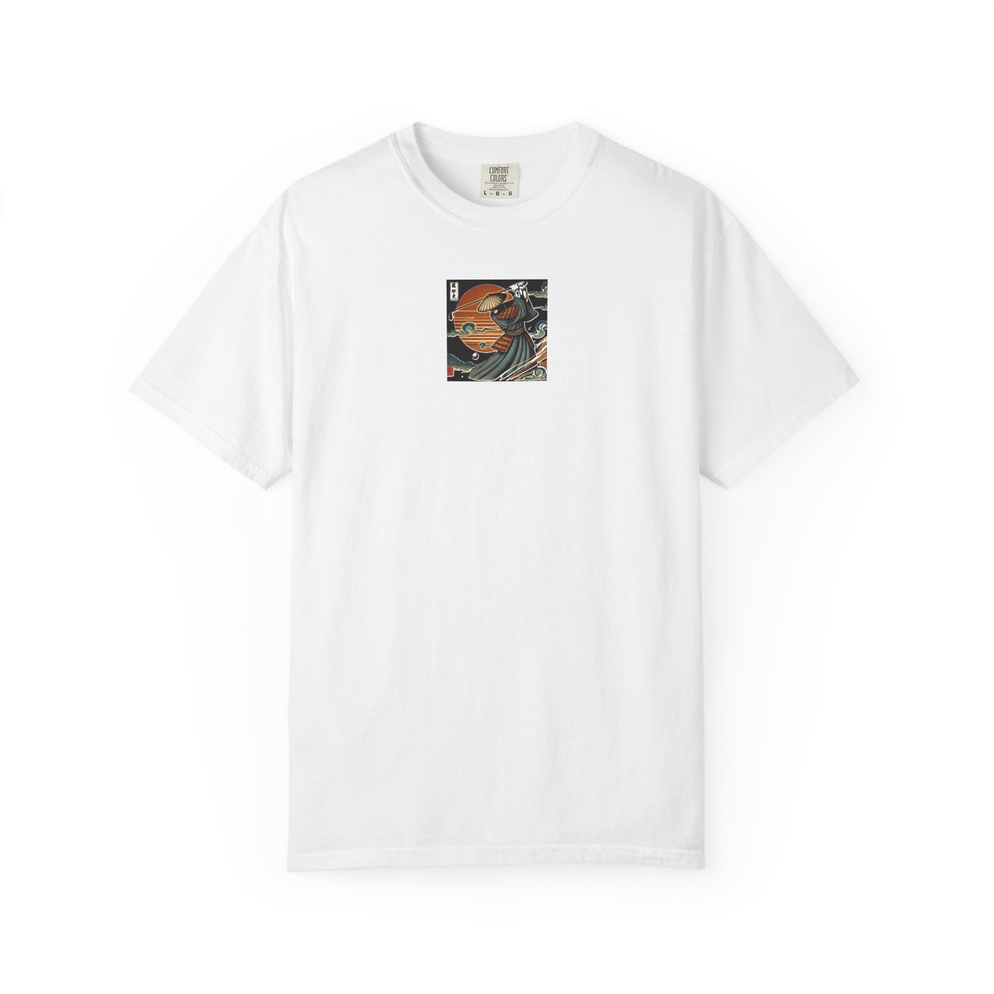 Samurai Sunset T-Shirt — Vintage Japanese Warrior Graphic Tee