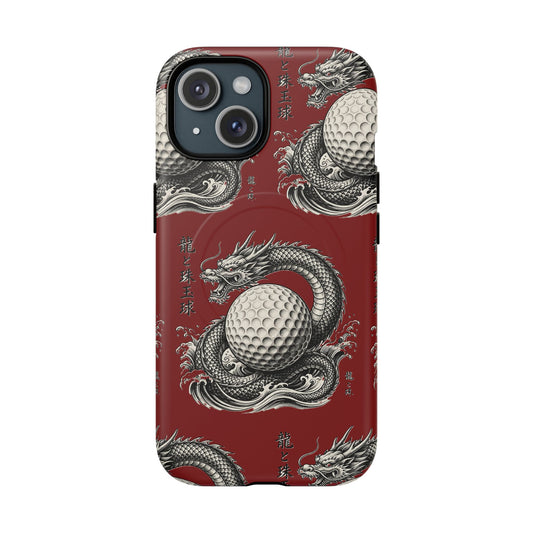 Zen Spot Customized Dragon Golf Ball Phone Case — Tough Magnetic Protective Case