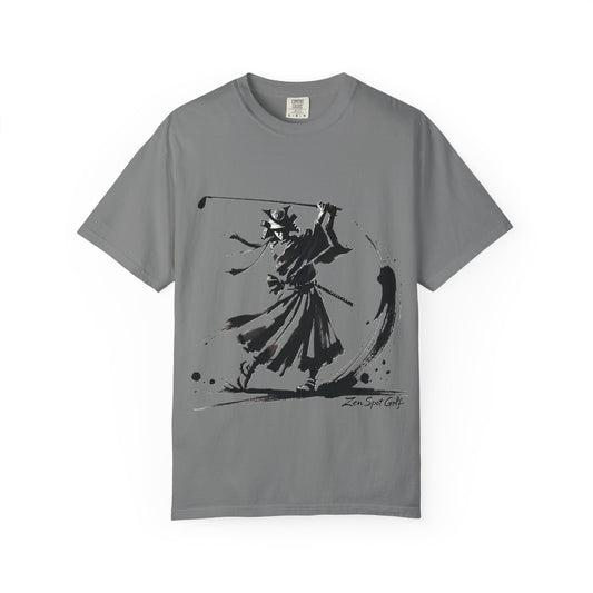 Zen Spot Golf Custom Samurai Brushstroke T-Shirt