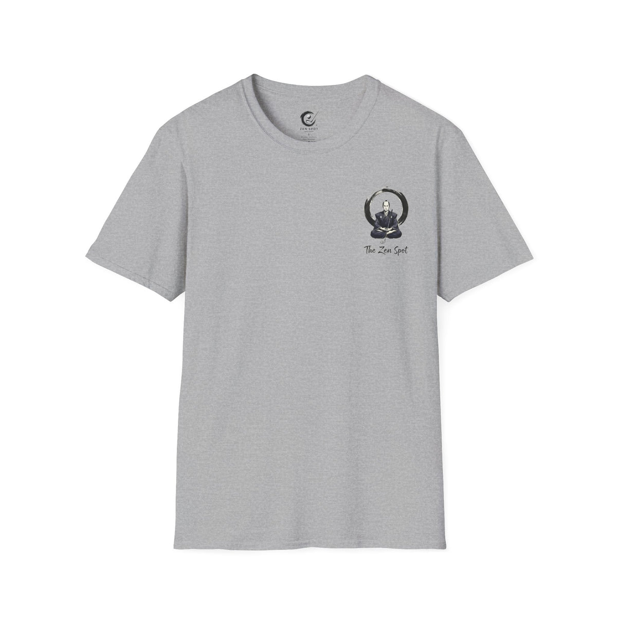 Zen Spot Golf Custom Seiza Samurai Meditation "The Zen Spot" graphic t-shirt