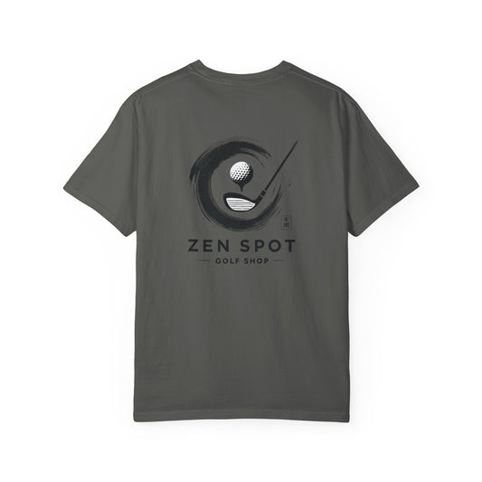 Zen Spot Golf T-Shirt — Minimal Golf Logo Tee