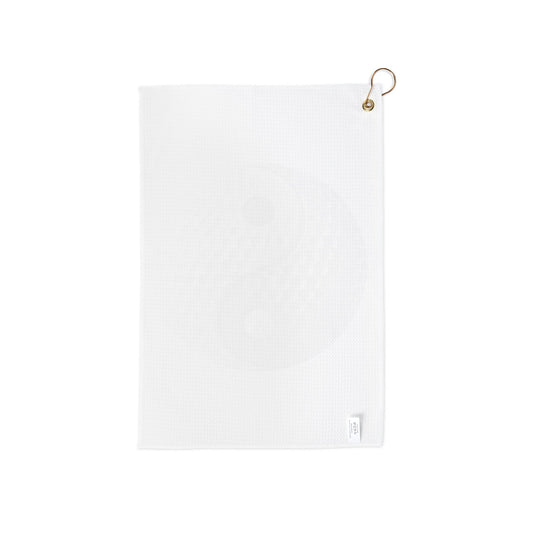 Golf Towel Yin Yang Golf Ball Microfiber Towel — Golf Gift for Players