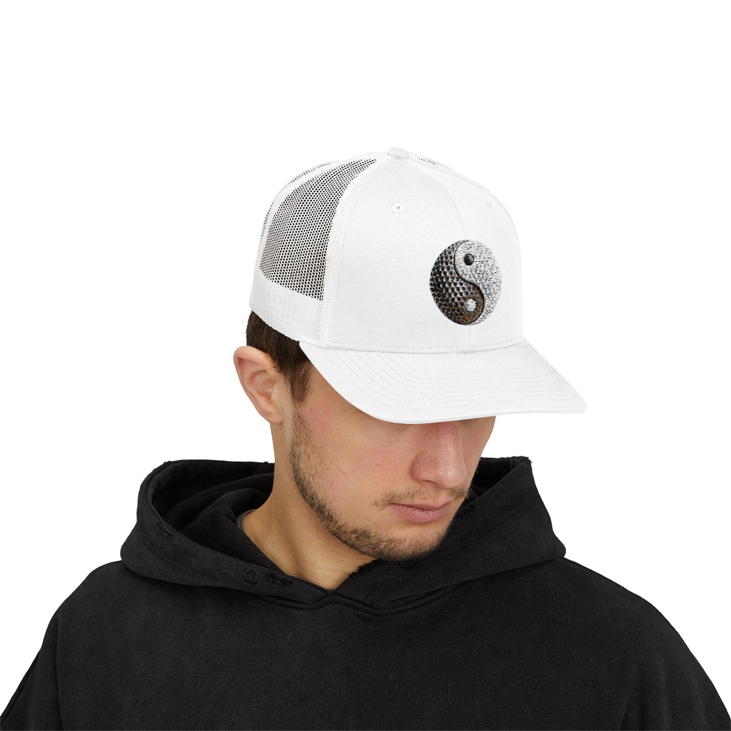 Yin Yang Golf Ball Trucker