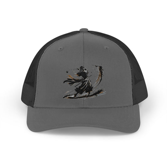 Zen Spot Customized Yupoong "Kendo Samurai Sand Trap" Trucker