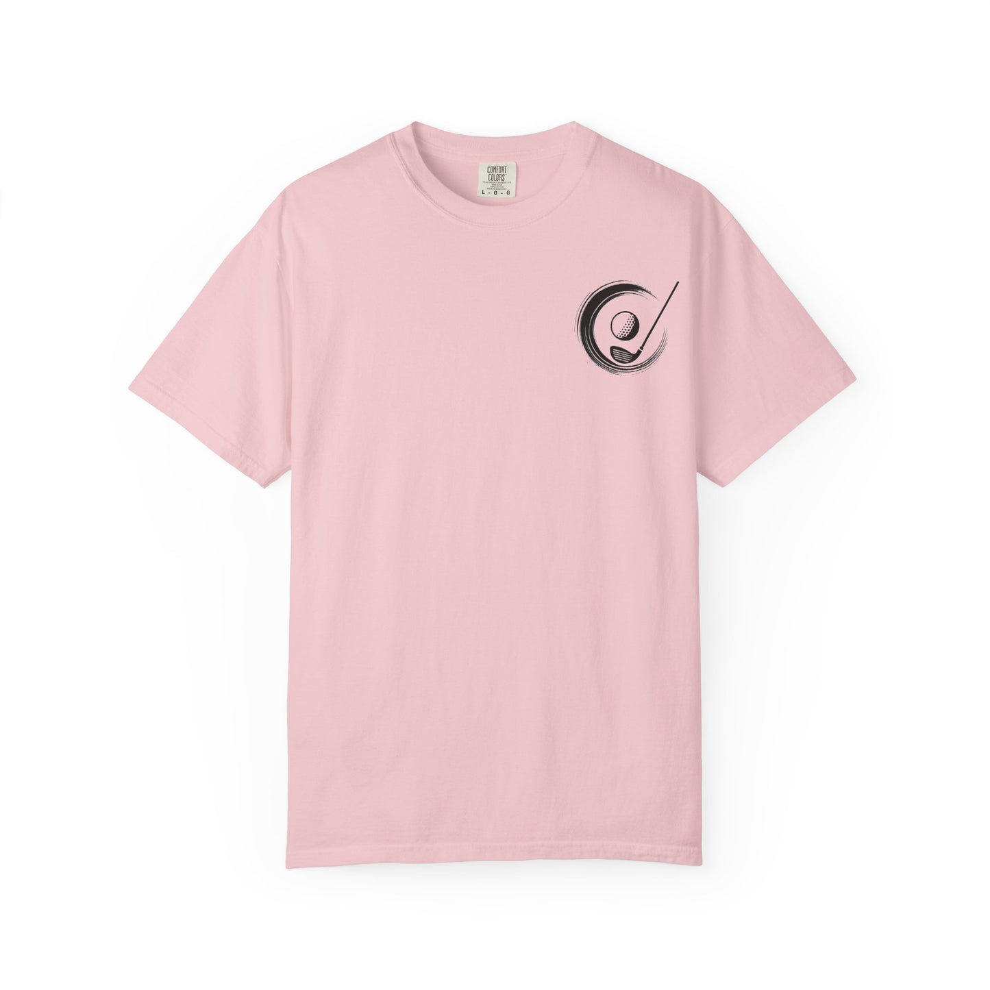 Zen Spot Golf Custom Golf Course Cherry Blossom Graphic T-Shirt