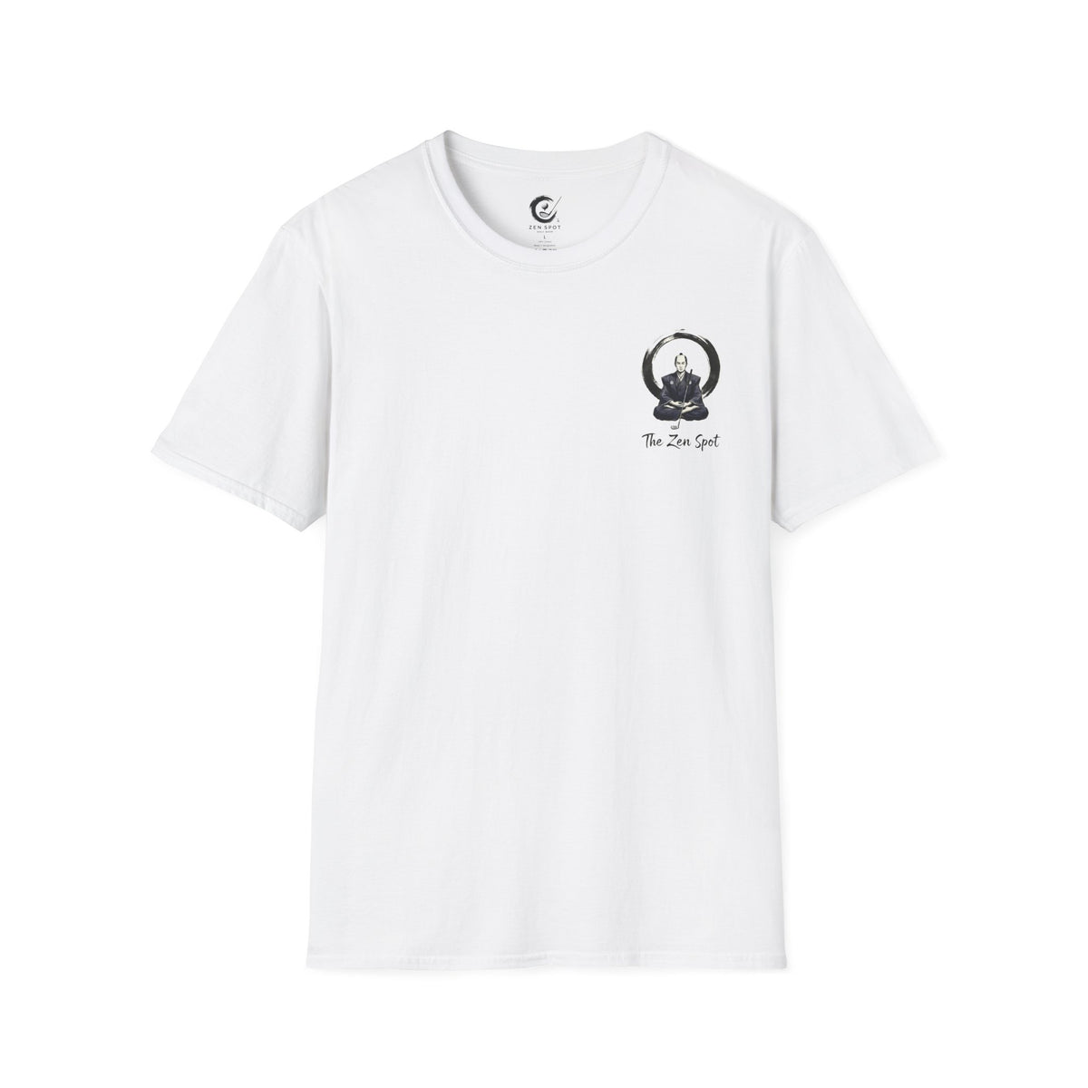 Zen Spot Golf Custom Seiza Samurai Meditation "The Zen Spot" graphic t-shirt