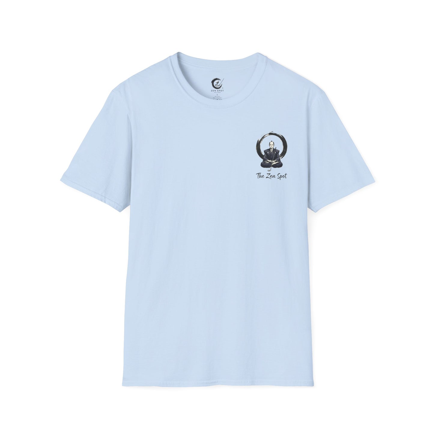 Zen Spot Golf Custom Gildan Zen Samurai Meditation Tee | The Zen Spot graphic t-shirt