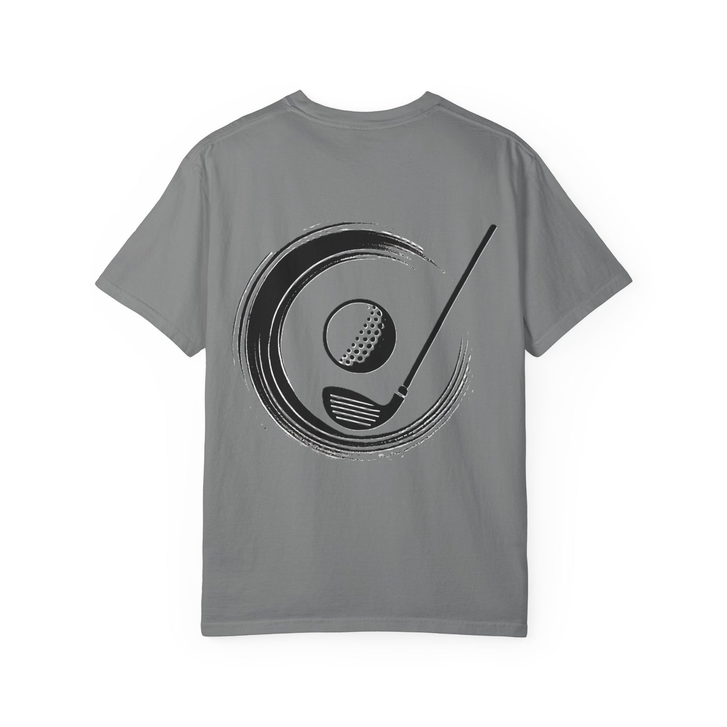 Zen Spot Golf Custom Golf Brush Stroke Graphic T-Shirt