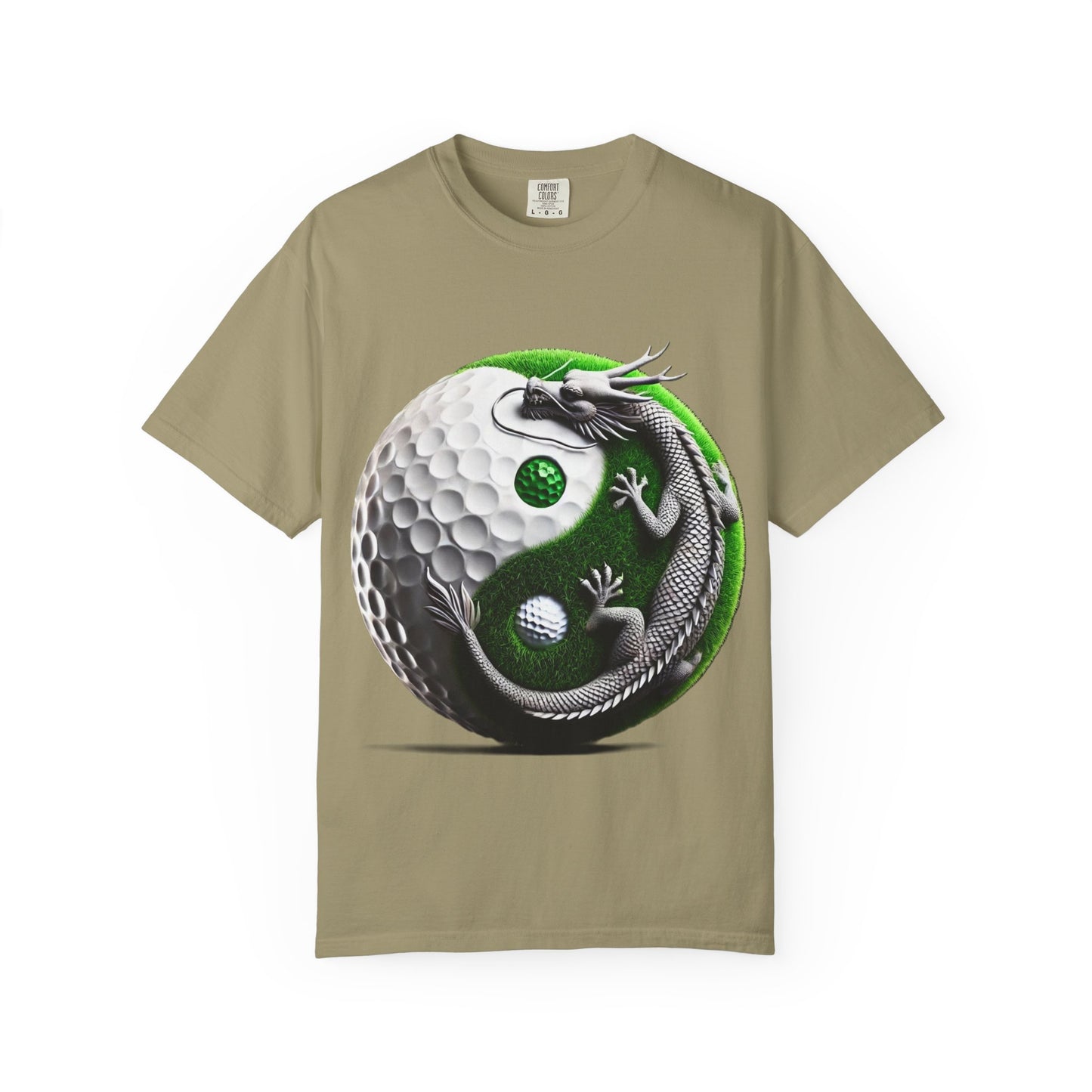 Yin Yang Golf Dragon T‑Shirt — Golf Lover Graphic Tee
