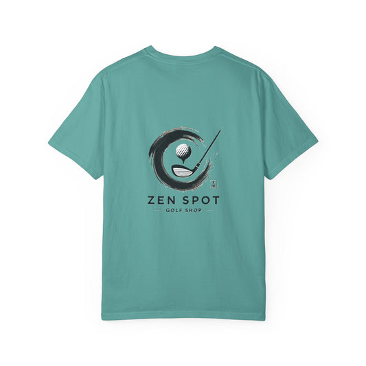 Zen Spot Golf Custom "Zen Spot Golf Shop" Logo Graphic T-Shirt
