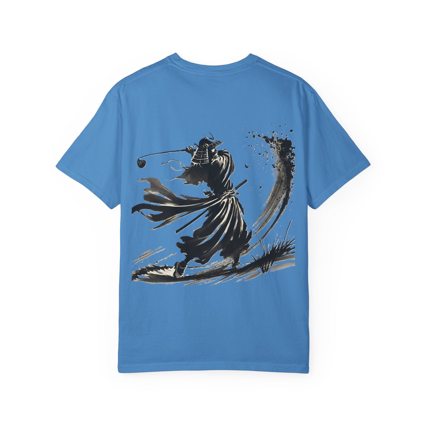 Samurai Golfer Brushstroke T-Shirt