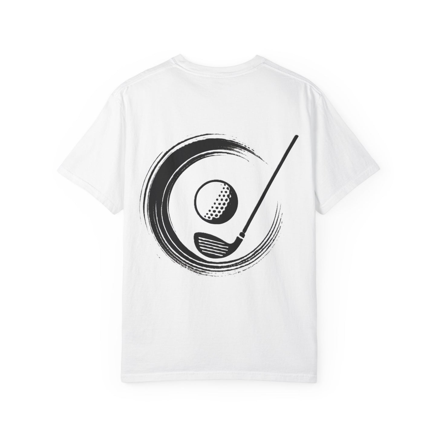Zen Spot Golf Custom Golf Brush Stroke Graphic T-Shirt