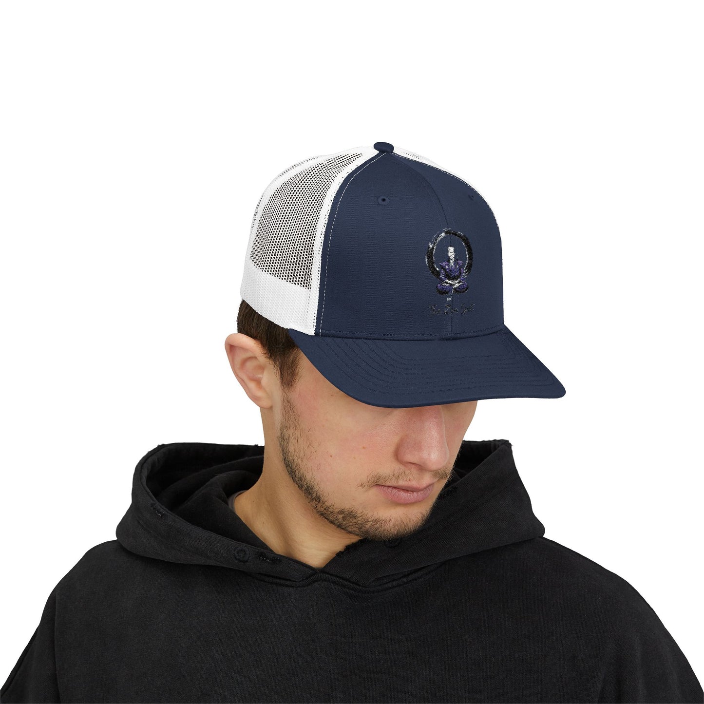 Zen Spot Golf Custom Buddha Golfer Trucker