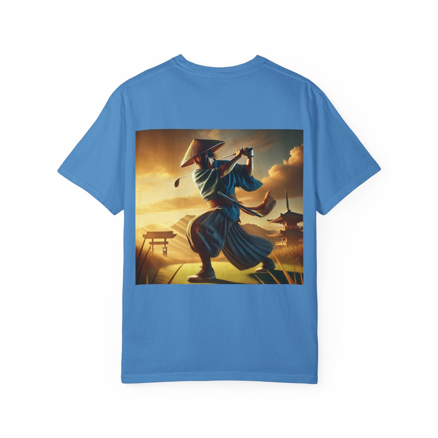 Samurai Sunset T-Shirt — Vintage Martial Arts Graphic Tee