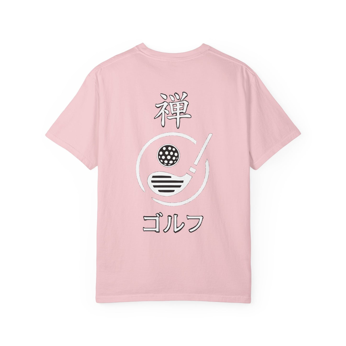 Zen Spot Golf Custom Japanese Kanji "Zen Golf" Graphic T‑Shirt