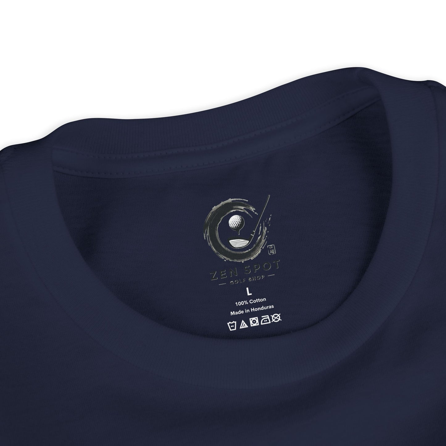 Zen Spot Golf Custom Samurai Golfer Sunset Graphic Youth T-Shirt