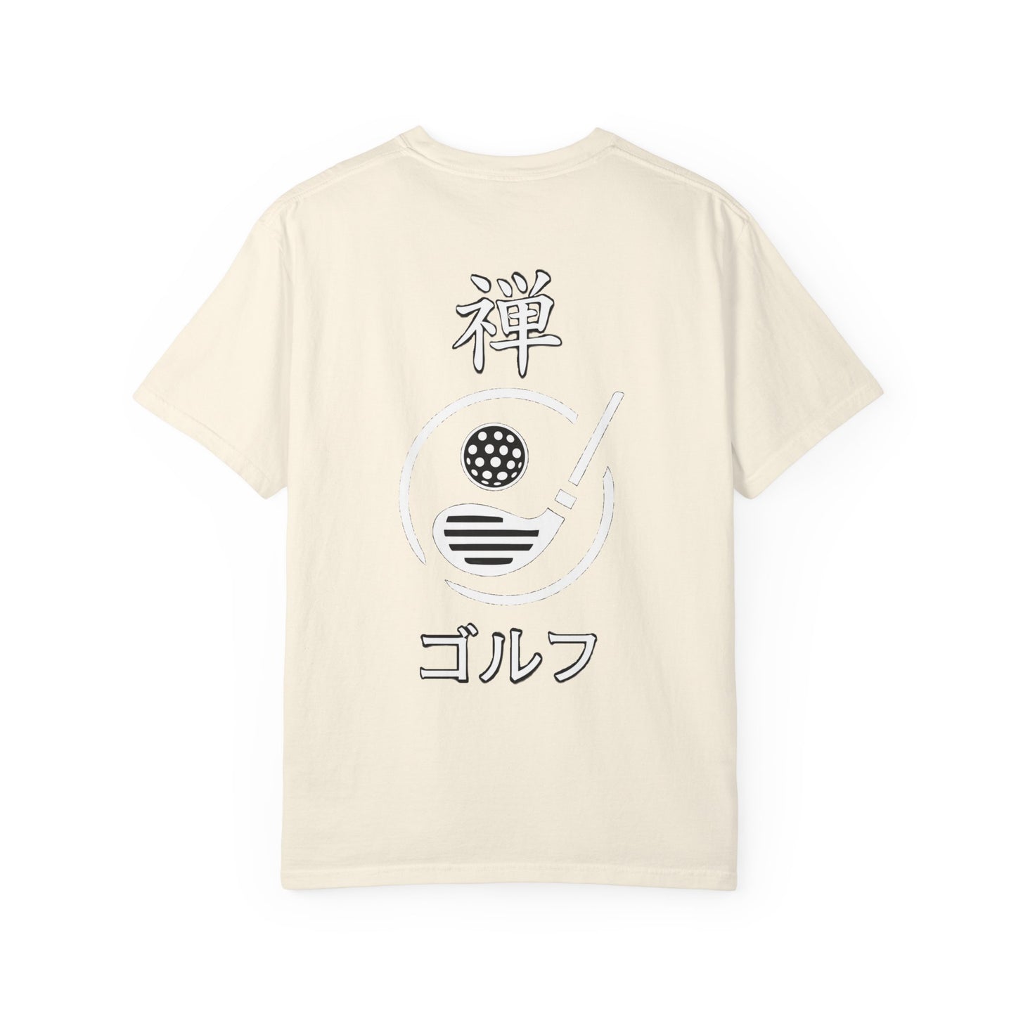 Zen Spot Golf Custom Japanese Kanji "Zen Golf" Graphic T‑Shirt