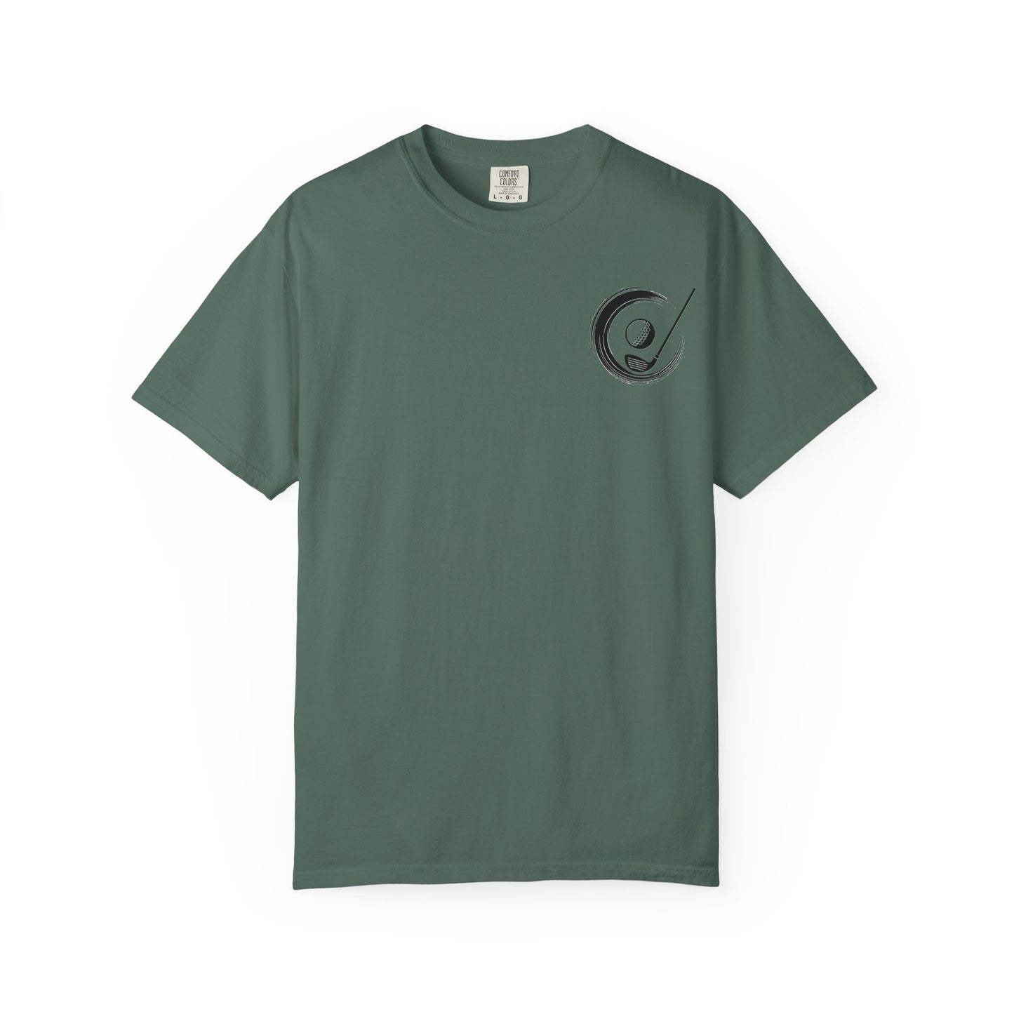 Zen Spot Golf Custom Golf Brush Stroke Graphic T-Shirt