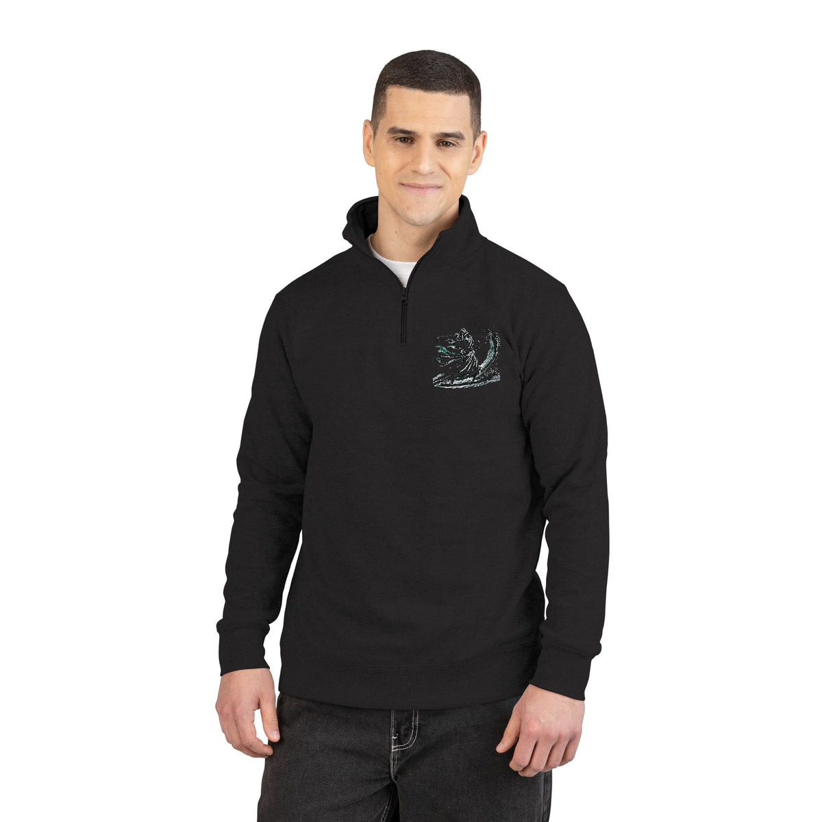 Bunker Blast Samurai Golfer Quarter-Zip Pullover