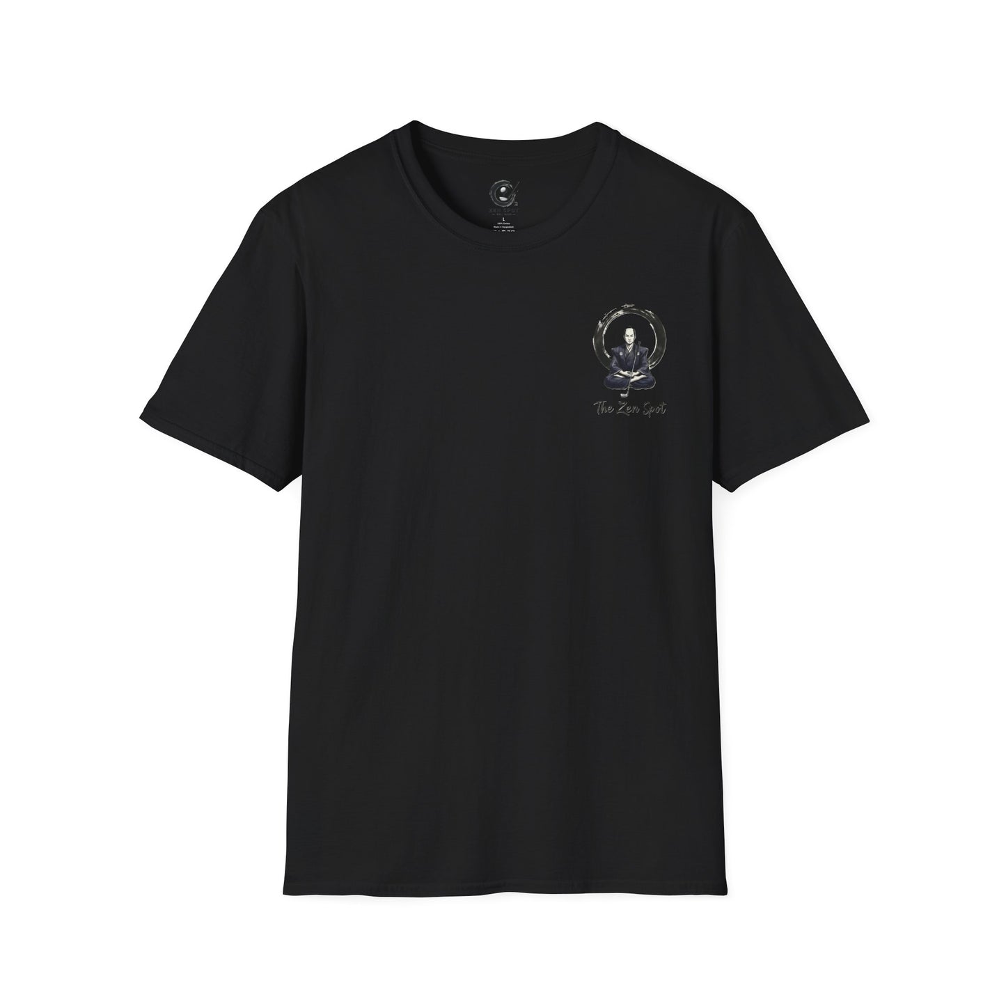 Zen Spot Golf Custom Gildan Zen Samurai Meditation Tee | The Zen Spot graphic t-shirt