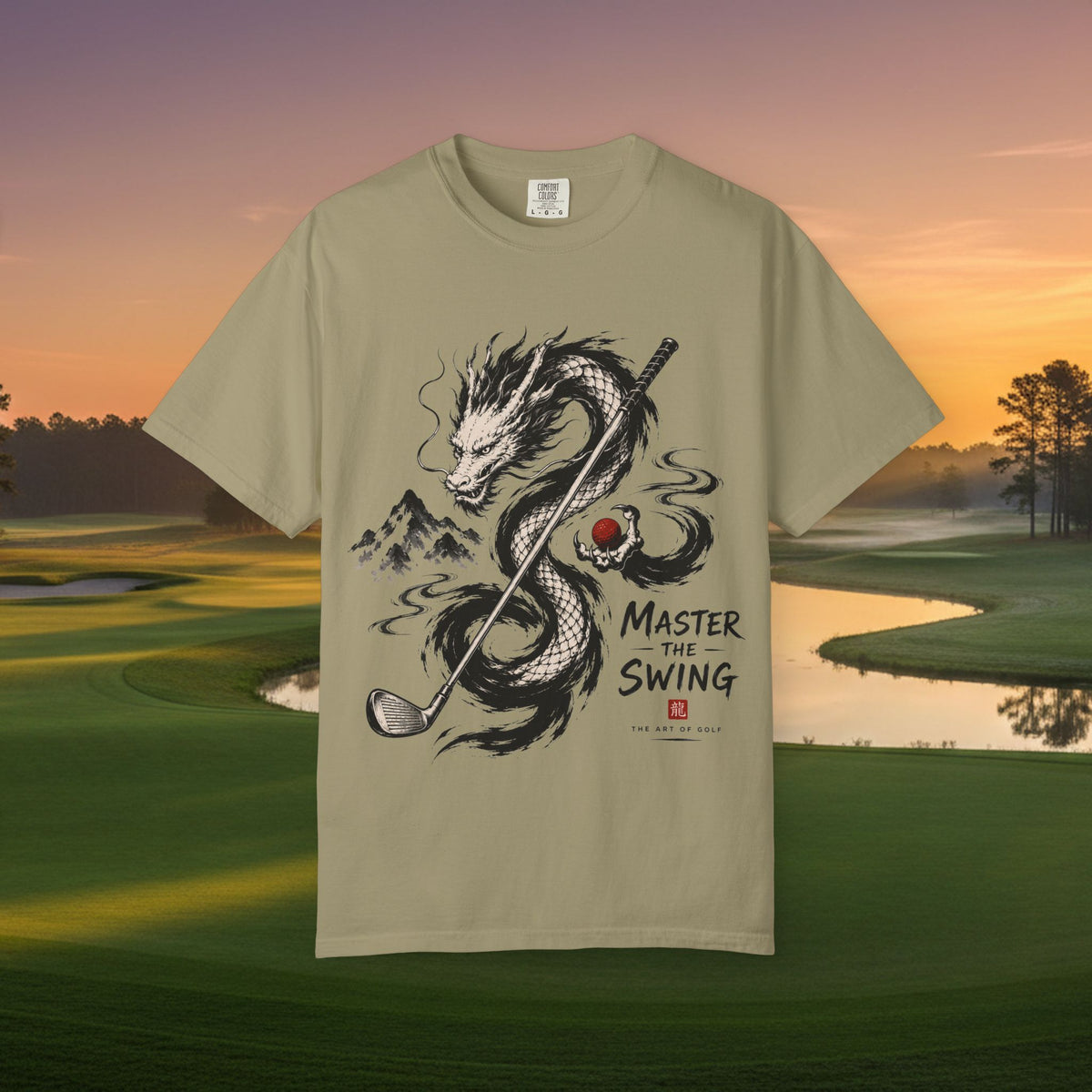 Master the Swing Dragon Golf T-Shirt