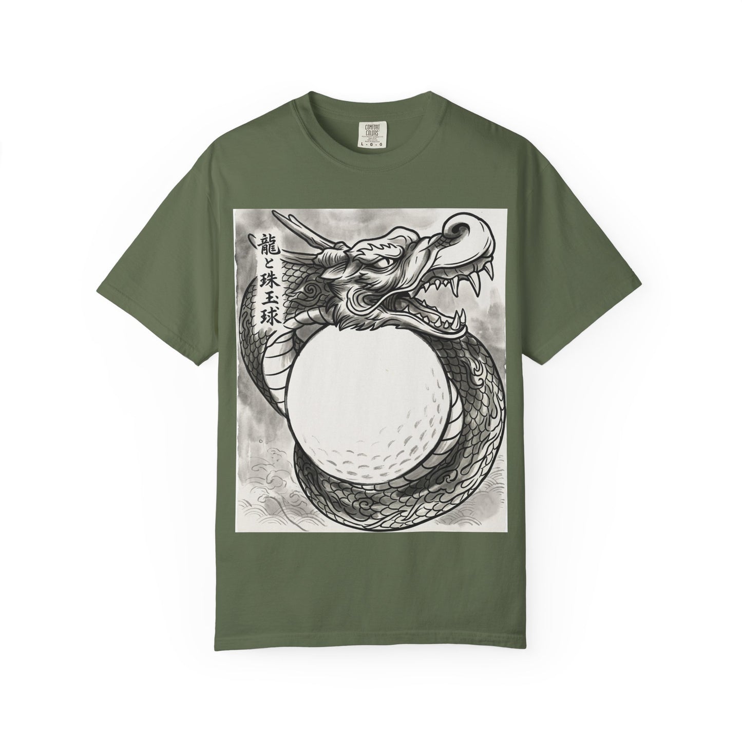 Dragon Golf Ball T-Shirt — Japanese Ink Dragon Golf Tee