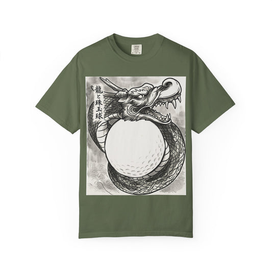 Dragon Golf Ball T-Shirt — Japanese Ink Dragon Golf Tee