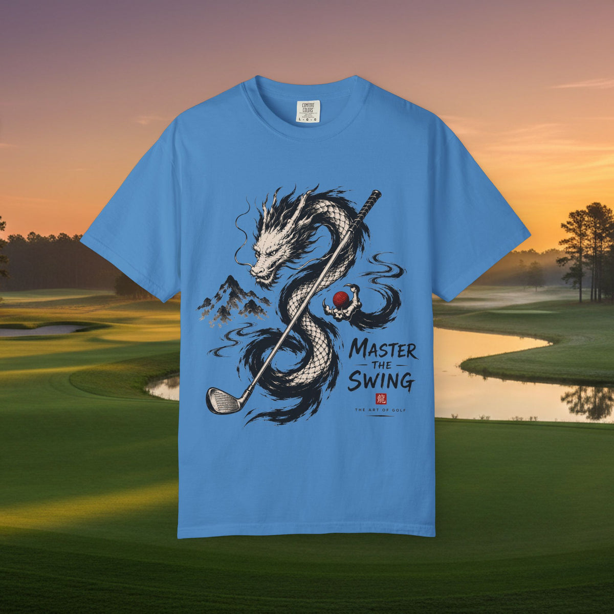 Master the Swing Dragon Golf T-Shirt