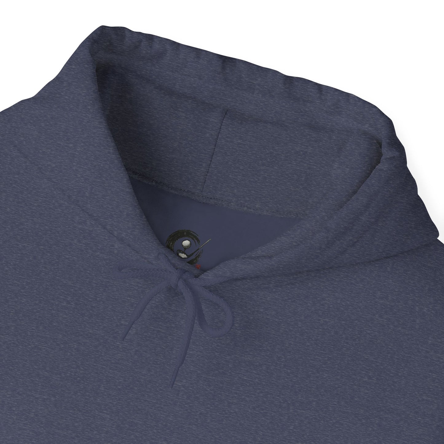 Zen Spot Golf Custom Gildan Yin Yang Golf Ball Dragon Hoodie Minimalist Emblem Sweatshirt