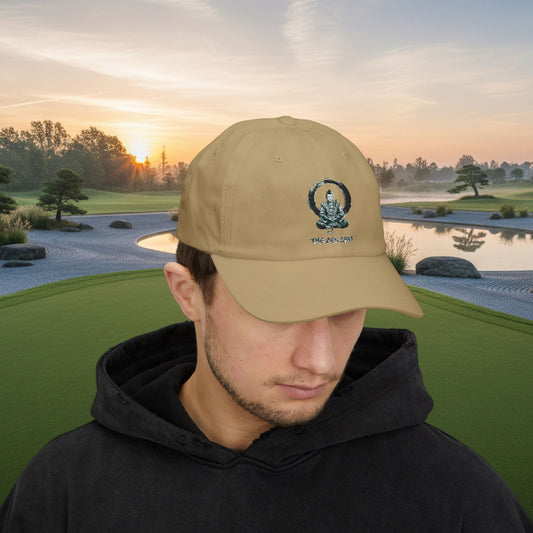 Embroidered Zen Monk Golfer Dad Cap