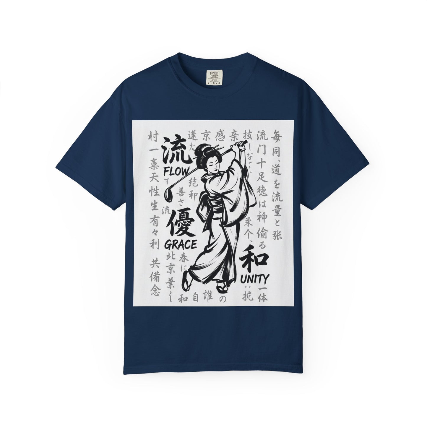 Geisha Kanji Flow & Grace T-Shirt