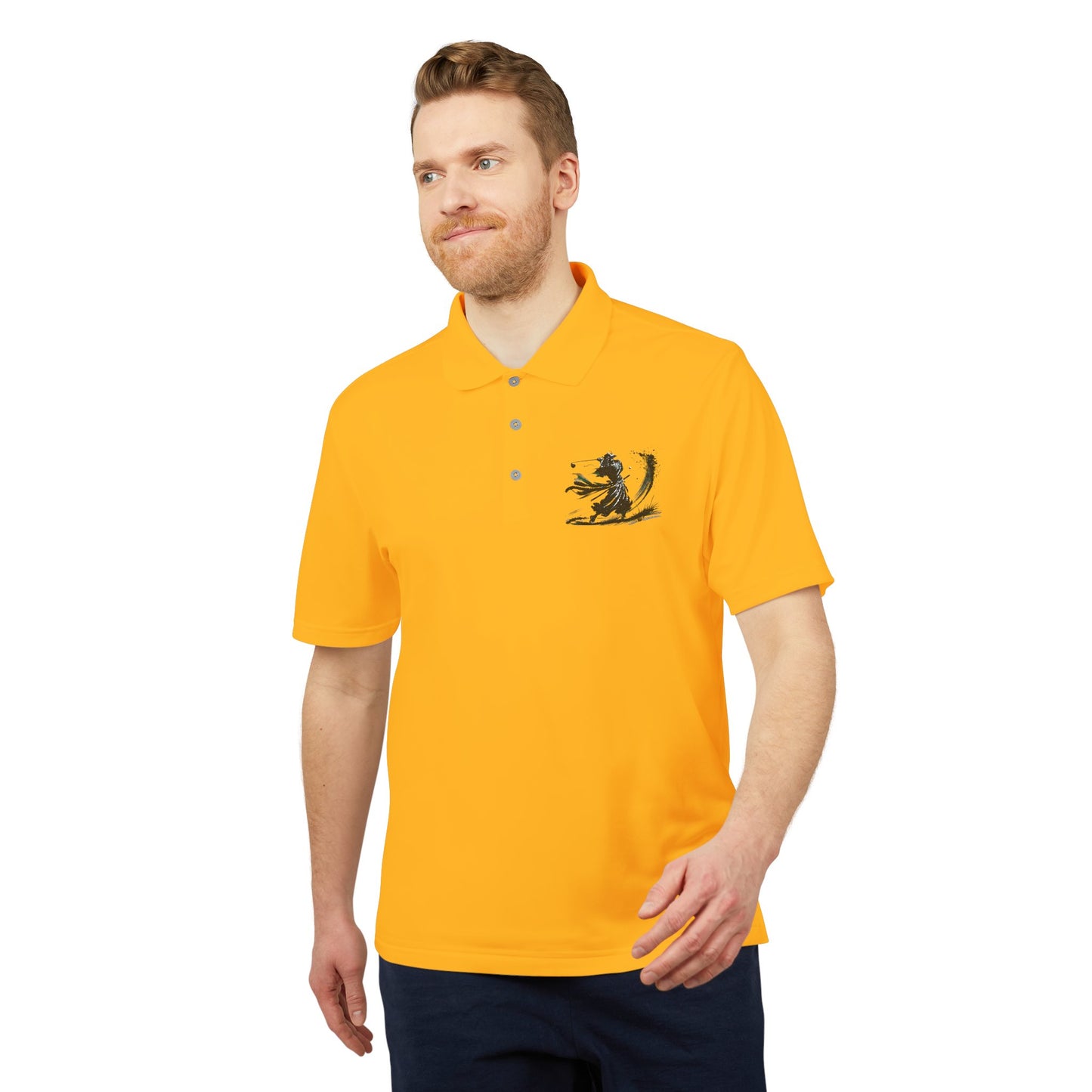 Zen Spot Golf Custom Zanshin Polo Samurai Golfer