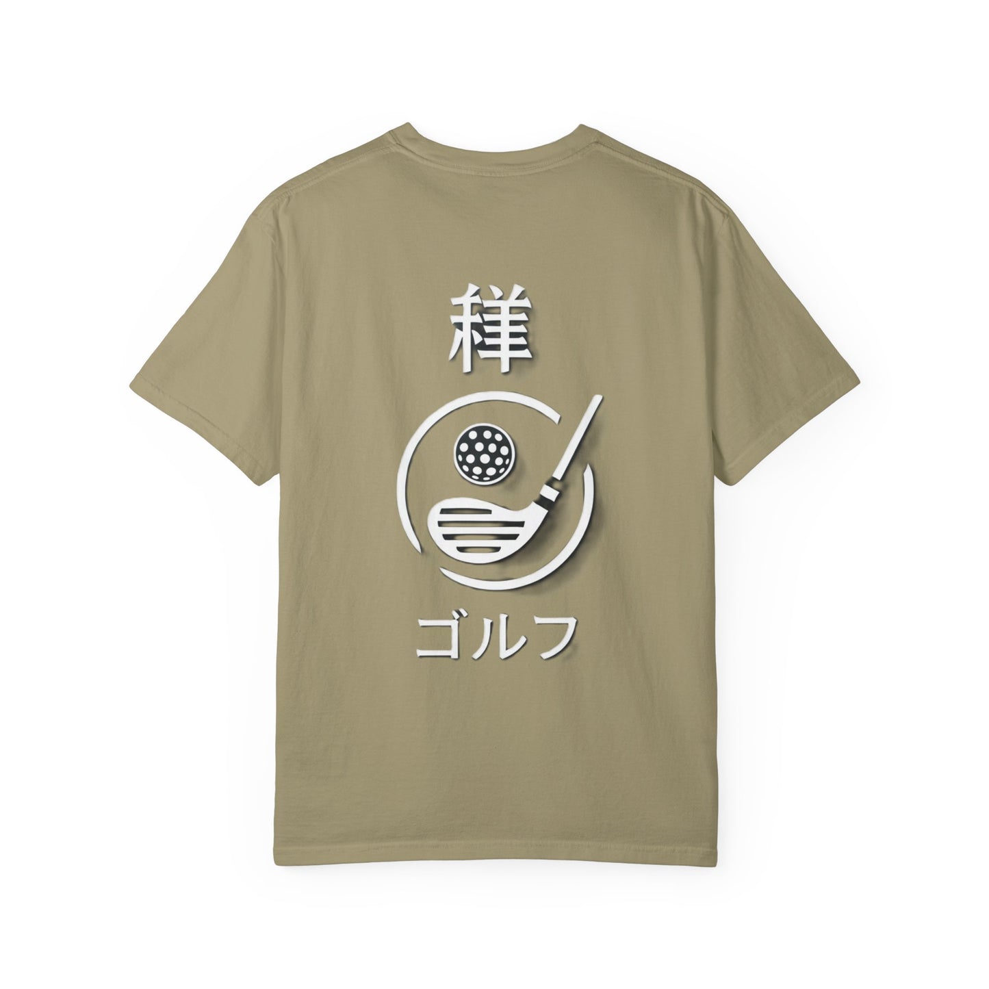 Zen Spot Golf Kanji Graphic T‑Shirt — Japanese Style Golf Club Tee