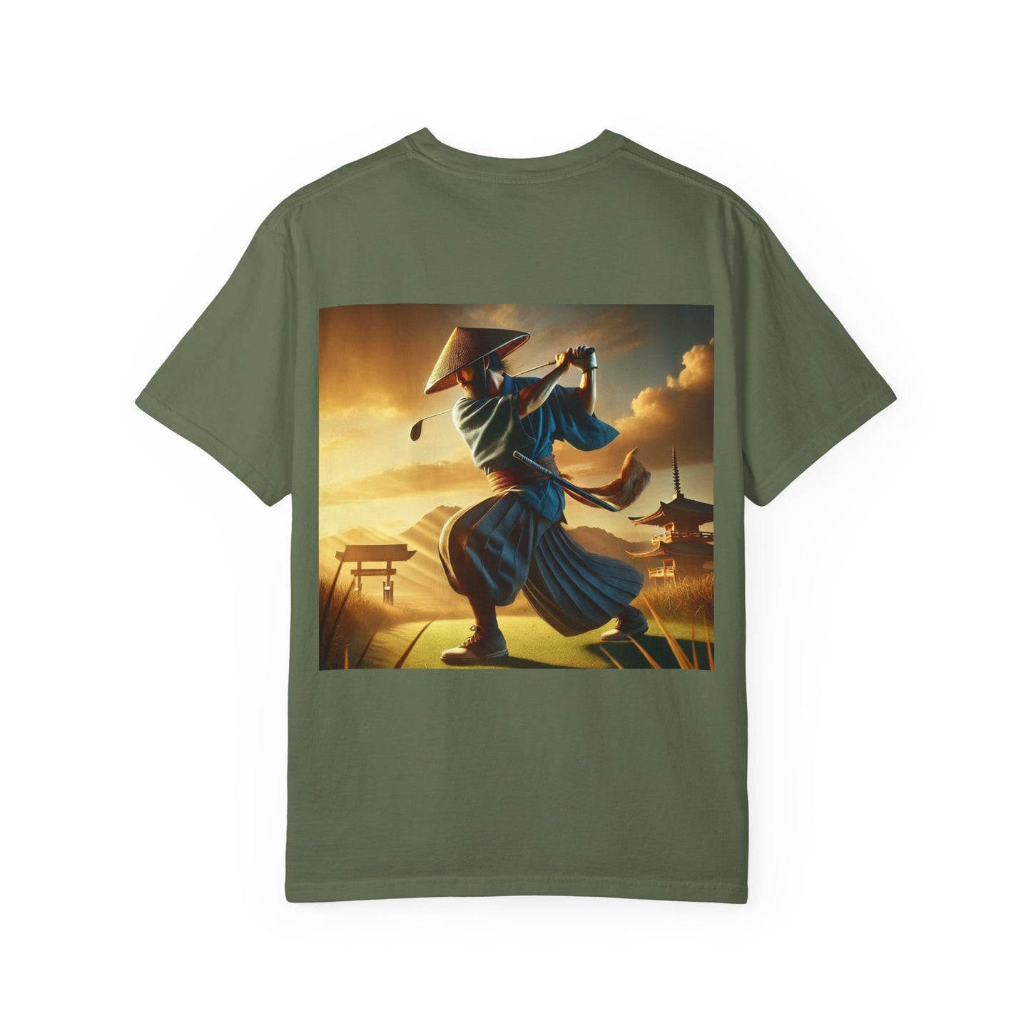 Samurai Sunset T-Shirt — Vintage Martial Arts Graphic Tee