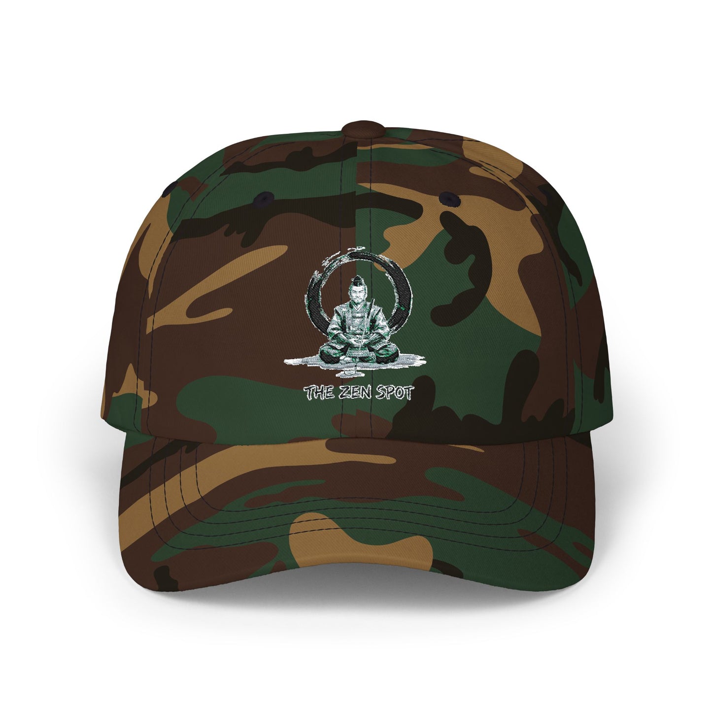 Zen Spot Golf Custom Zen Golfer Buddha Dad Cap
