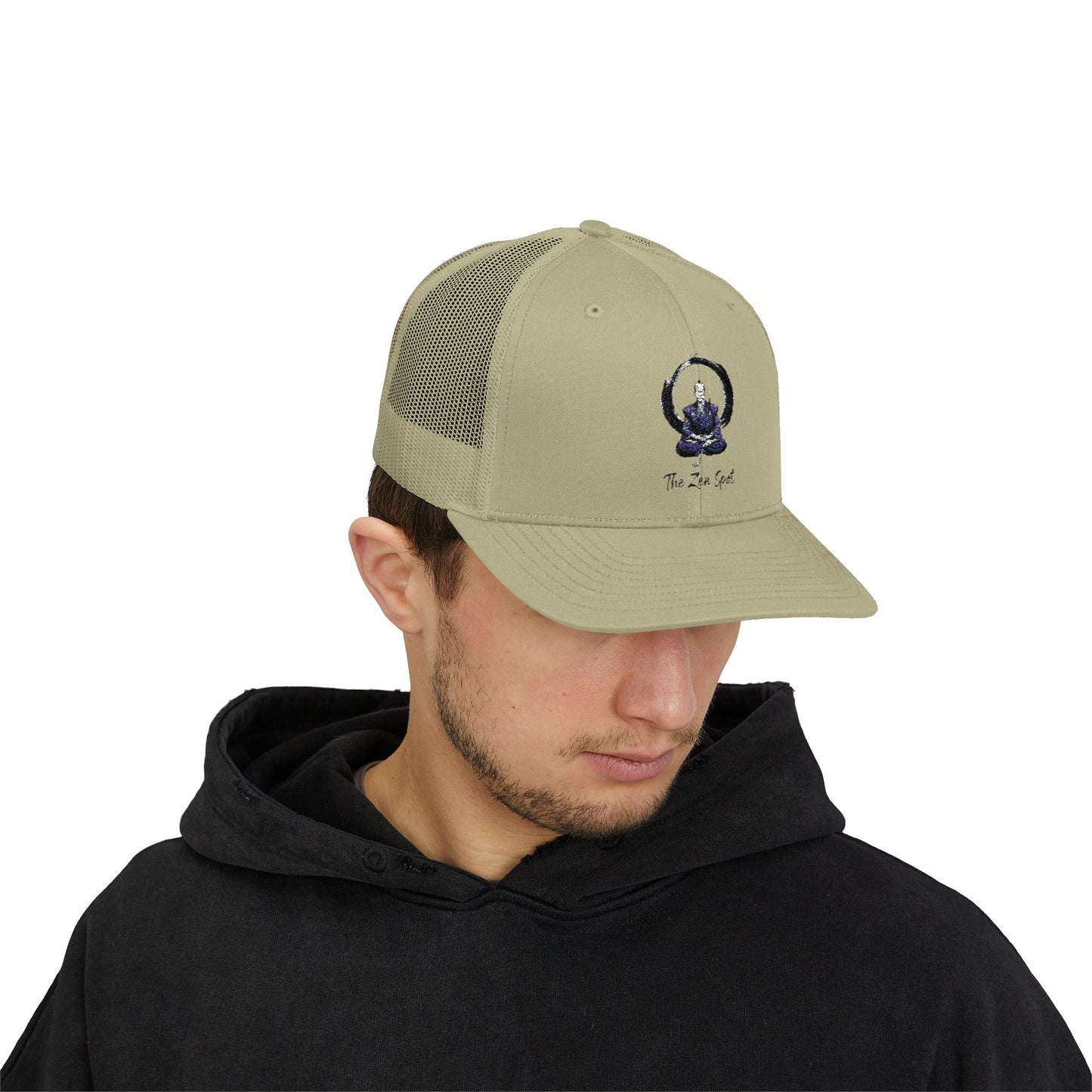 Zen Spot Golf Custom Buddha Golfer Trucker