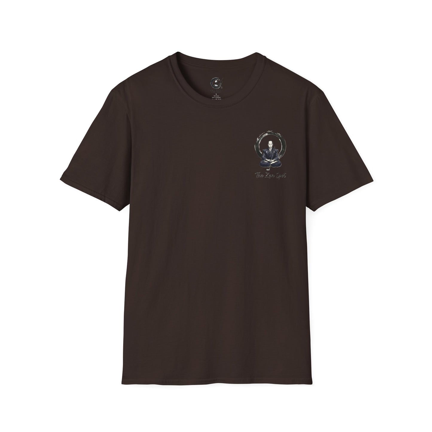 Zen Spot Golf Custom Gildan Zen Samurai Meditation Tee | The Zen Spot graphic t-shirt