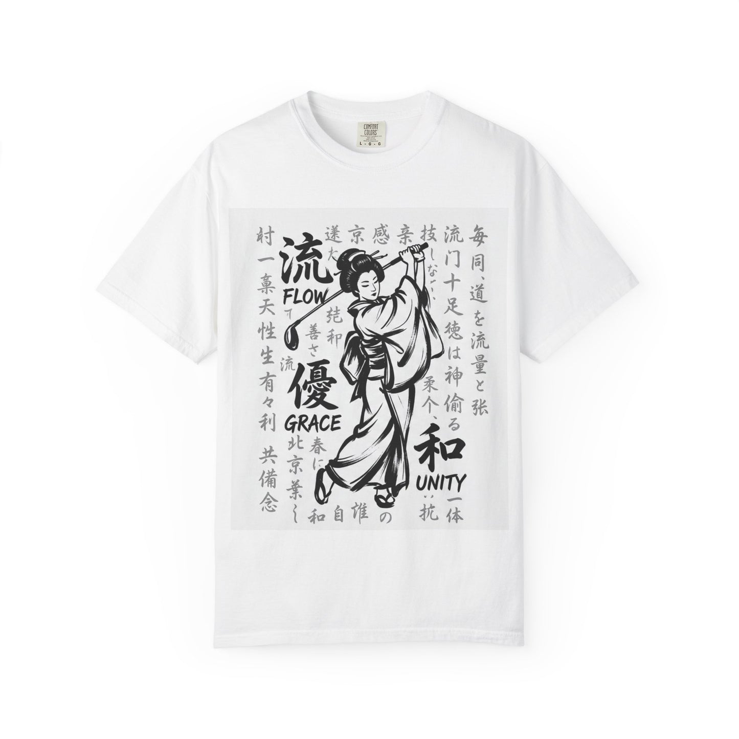Geisha Kanji Flow & Grace T-Shirt