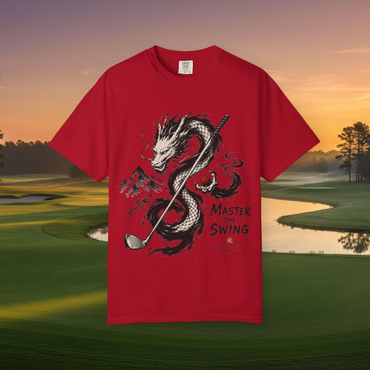 Master the Swing Dragon Golf T-Shirt