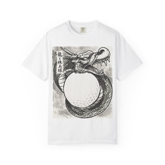 Dragon Golf Ball T-Shirt — Japanese Ink Dragon Golf Tee