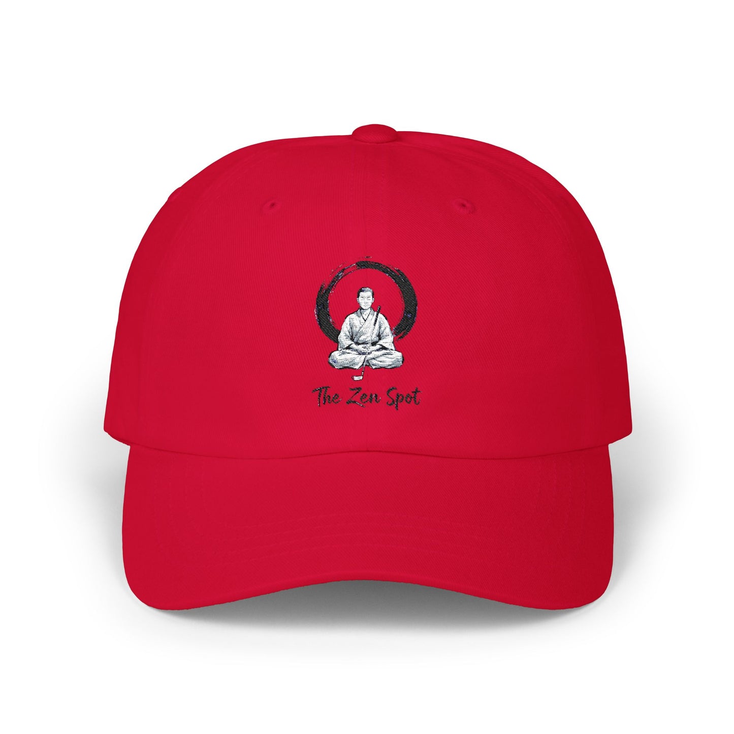 Zen Spot Golf Custom Yupoong Buddha Golfer Enso "The Zen Spot" Cap | Classic Dad Cap