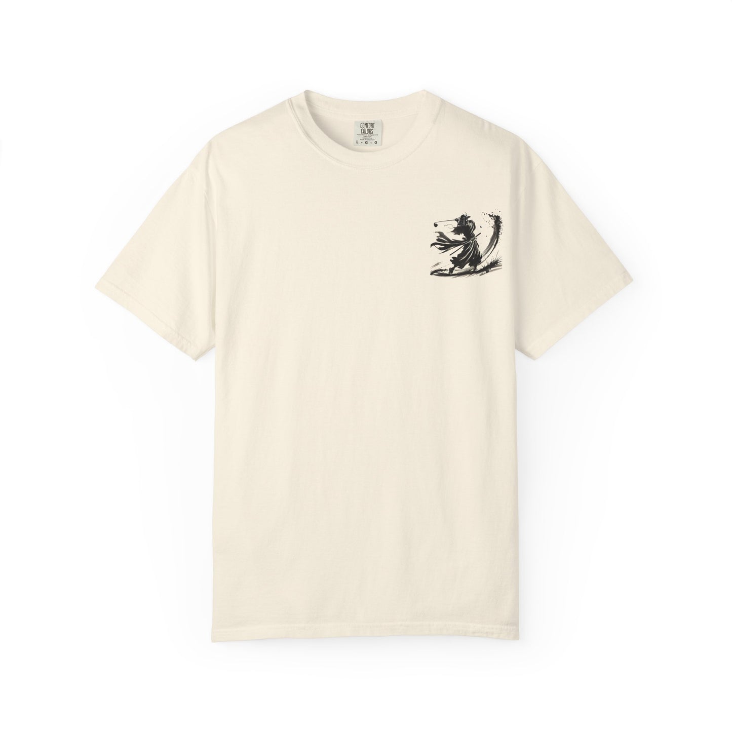 Zen Spot Golf Custom Samurai Golfer Brushstroke Graphic T-Shirt