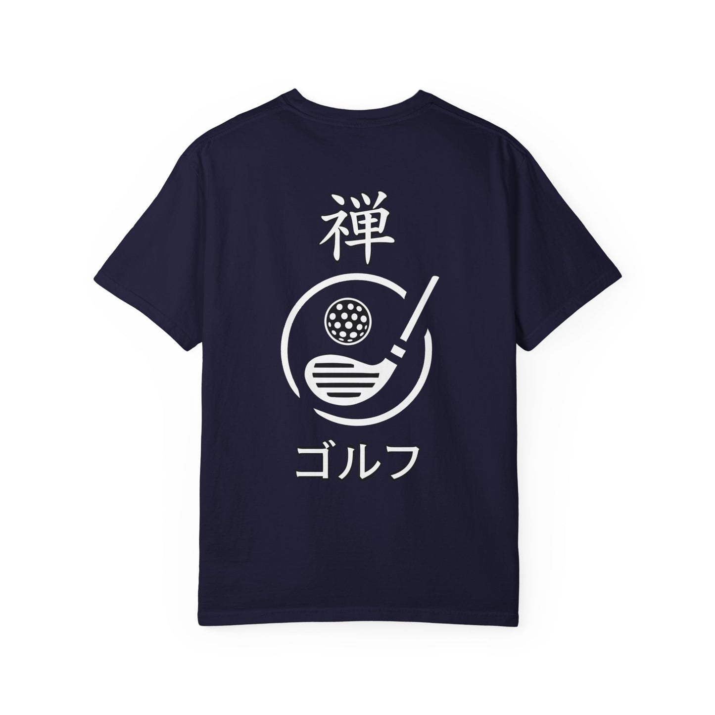 Zen Spot Golf Custom Japanese Kanji "Zen Golf" Graphic T‑Shirt