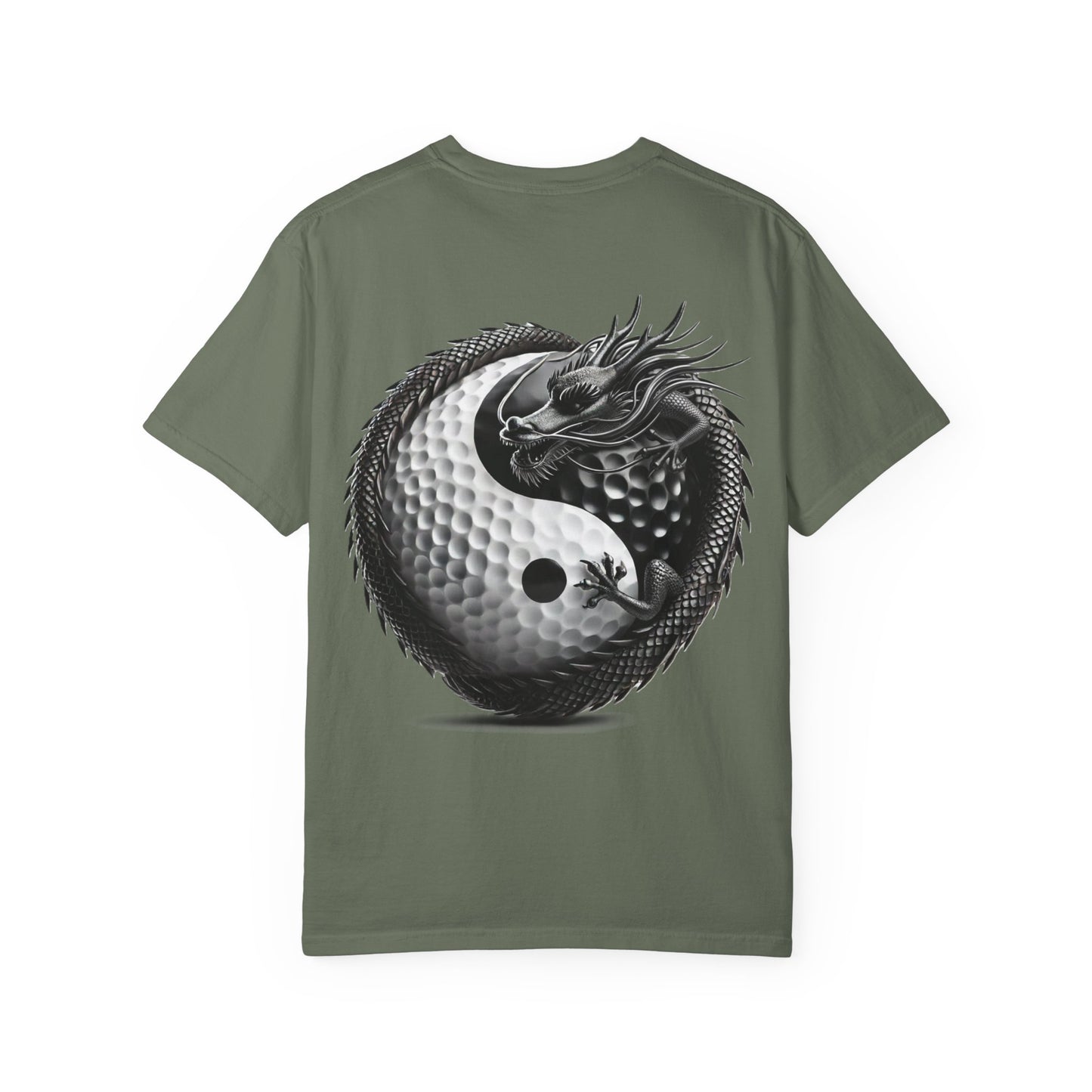 Dragon Yin-Yang Golf Tee — Zen Golf Graphic T-Shirt